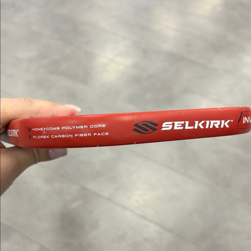 Selkirk LUXX Red and Black Pickleball Paddle - Picture 7 of 8